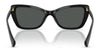 Ralph RA5332U Sunglasses | Size 56 / Shiny Black / Light Grey (3N 11%) №500187