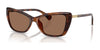 Ralph RA5332U Sunglasses | Size 56 / Shiny Dark Havana / Brown (3N 9%) №614973