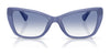Ralph RA5332U Sunglasses | Size 56 / Shiny Black / Light Grey (3N 11%) №500187