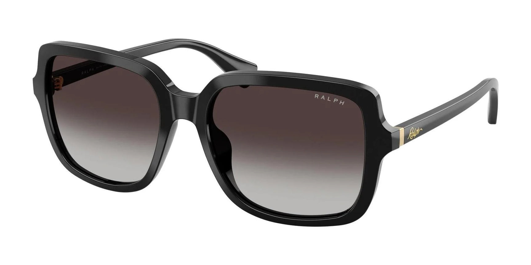 Ralph RA5333U Sunglasses Shiny Black / Grey Gradient