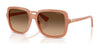 Ralph RA5333U Sunglasses | Size 56 / Shiny Milky Peach / Brown Gradient (3N 14.2%) №623774