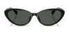 Ralph RA5338U Sunglasses | Size 56 / Dark Transparent Blue / Azure Gradient Blue (2N 25%) №62854L