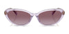 Ralph RA5338U Sunglasses | Size 56 / Dark Transparent Blue / Azure Gradient Blue (2N 25%) №62854L