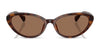 Ralph RA5338U Sunglasses | Size 56 / Dark Transparent Blue / Azure Gradient Blue (2N 25%) №62854L