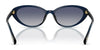 Ralph RA5338U Sunglasses | Size 56 / Dark Transparent Blue / Azure Gradient Blue (2N 25%) №62854L