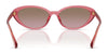 Ralph RA5338U Sunglasses | Size 56 / Dark Transparent Blue / Azure Gradient Blue (2N 25%) №62854L