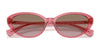 Ralph RA5338U Sunglasses | Size 56 / Dark Transparent Blue / Azure Gradient Blue (2N 25%) №62854L