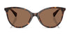Ralph RA5339U Sunglasses | Size 57 / Rose Havana / Brown Gradient (Polarized) (3P 13.1%) №6058T5