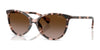 Ralph RA5339U Sunglasses | Size 57 / Pink Havana / Gradient Brown (3N 10.7%) №605813