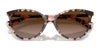 Ralph RA5339U Sunglasses | Size 57 / Rose Havana / Brown Gradient (Polarized) (3P 13.1%) №6058T5
