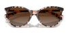 Ralph RA5339U Sunglasses | Size 57 / Rose Havana / Brown Gradient (Polarized) (3P 13.1%) №6058T5
