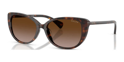 Ralph RA5340U Sunglasses Shiny Dark Havana / Gradient Brown