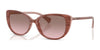 Ralph RA5340U Sunglasses | Size 56 / Striped Pink / Gradient Violet (2N 21.1%) №62919T