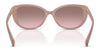 Ralph RA5340U Sunglasses | Size 56 / Shiny Dark Havana / Gradient Brown (3N 10.7%) №500313