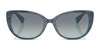 Ralph RA5340U Sunglasses | Size 56 / Shiny Dark Havana / Gradient Brown (3N 10.7%) №500313