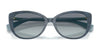 Ralph RA5340U Sunglasses | Size 56 / Shiny Dark Havana / Gradient Brown (3N 10.7%) №500313