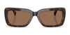 Ralph RA5342U Sunglasses | Size 56 / Beige On Transparent / Gradient Brown (3N 16%) №630013