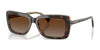 Ralph RA5342U Sunglasses | Size 56 / Tortoise / Brown Gradient (Polarized) (3P 13.1%) №6294T5