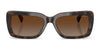 Ralph RA5342U Sunglasses | Size 56 / Beige On Transparent / Gradient Brown (3N 16%) №630013