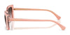 Ralph RA5342U Sunglasses | Size 56 / Beige On Transparent / Gradient Brown (3N 16%) №630013