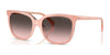 Ralph RA5343U Sunglasses | Size 55 / Peach Transparent / Pink Gradient Grey (2N 21%) №629646