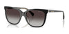Ralph RA5343U Sunglasses | Size 55 / Shiny Black On Transparent / Grey Gradient (3N 13.2%) №62978G
