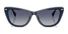 Ralph RA5346U Sunglasses | Size 57 / Opaline Violet / Gradient Violet (3N 15.0%) №63014Q