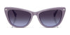 Ralph RA5346U Sunglasses | Size 57 / Opaline Violet / Gradient Violet (3N 15.0%) №63014Q