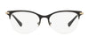 Ralph RA6045 Eyeglasses | Size 52 / Shiny Black On Pale Gold №9358