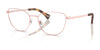 Ralph RA6046 Eyeglasses | Size 53 / Shiny Light Pink №9095
