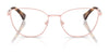 Ralph RA6046 Eyeglasses | Size 53 / Shiny Light Pink №9095