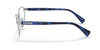 Ralph RA6048 Eyeglasses | Size 53 / Shiny Silver №9001