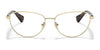 Ralph RA6049 Eyeglasses | Size 53 / Shiny Gold №9004