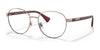 Ralph RA6050 Eyeglasses / Shiny Rose Gold №9432 / Size 51