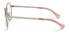 Ralph RA6051 Eyeglasses | Size 54 / Shiny Rose Gold №9336