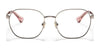 Ralph RA6051 Eyeglasses | Size 54 / Shiny Rose Gold №9336