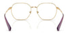 Ralph RA6051 Eyeglasses | Size 54 / Shiny Rose Gold №9336