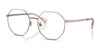Ralph RA6052 Eyeglasses | Size 55 / Shiny Rose Gold №9427