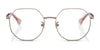 Ralph RA6052 Eyeglasses | Size 55 / Shiny Rose Gold №9427