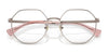 Ralph RA6052 Eyeglasses | Size 55 / Shiny Rose Gold №9427