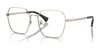 Ralph RA6053 Eyeglasses | Size 55 / Shiny Pale Gold №9116