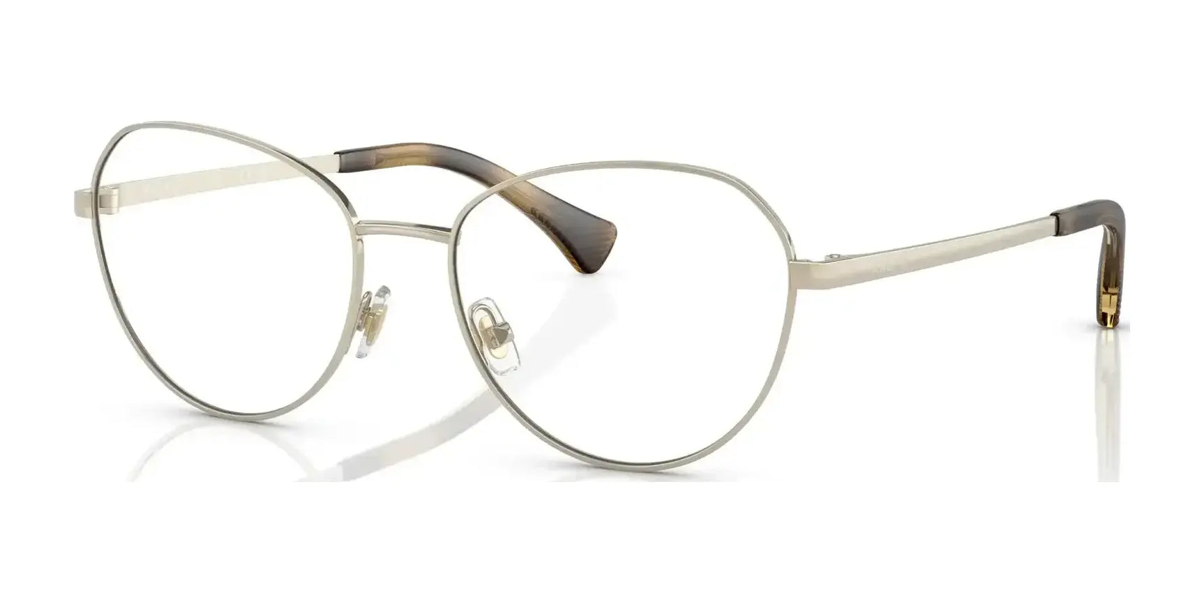 Ralph RA6054 Eyeglasses Shiny Pale Gold