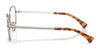Ralph RA6054 Eyeglasses | Size 54 / Shiny Pale Gold №9443
