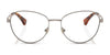 Ralph RA6054 Eyeglasses | Size 54 / Shiny Pale Gold №9443
