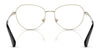 Ralph RA6054 Eyeglasses | Size 54 / Shiny Pale Gold №9443