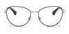 Ralph RA6054 Eyeglasses | Size 54 / Shiny Pale Gold №9443