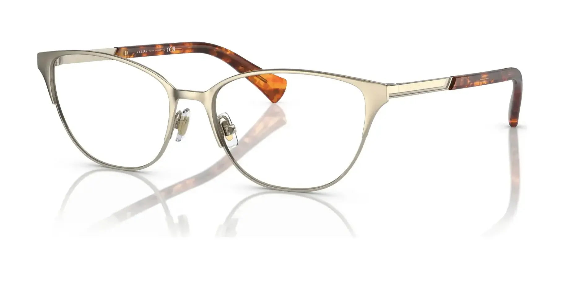 Ralph RA6055 Eyeglasses Semi Shiny Pale Gold