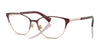 Ralph RA6055 Eyeglasses | Size 54 / Burgundy №9365