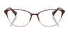 Ralph RA6055 Eyeglasses | Size 54 / Semi Shiny Black №9452