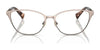 Ralph RA6055 Eyeglasses | Size 54 / Semi Shiny Black №9452